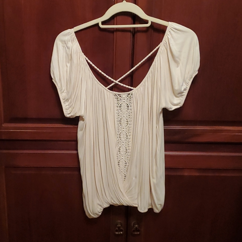 Cute Cream Top